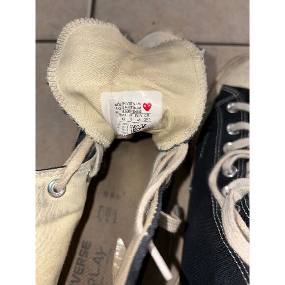Converse chuck taylor Comme des Garcons size 11 mens shoes - Picture 5 of 9